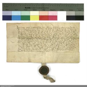 Revers Heinrich Schotts bezüglich der Belehnung mit Gütern in Breitensee und in Milz durch Johann [I. von Henneberg], Abt von Fulda