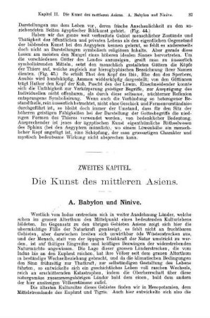Zweites Kapitel. Die Kunst des mittleren Asiens