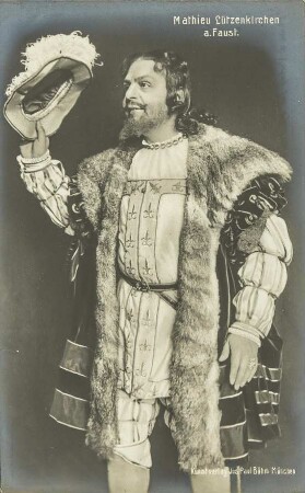 Mathieu Lützenkirchen a. Faust.
