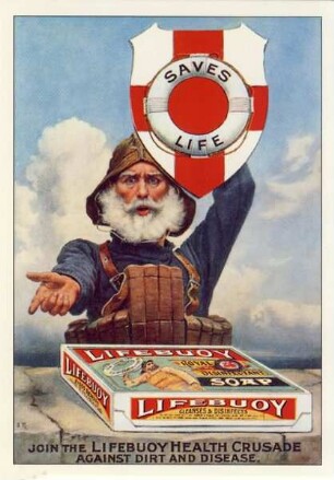 REMAKE: PLAKATWERBUNG LIFEBUOY SOAP