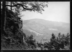 Blick auf den Thüringer Wald bei Suhl