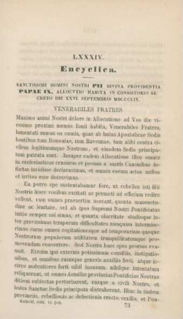 1153-1156 Allocution vom 26. September 1859