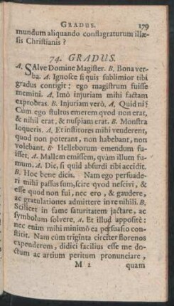 74. Gradus