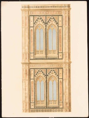 Glockenturm des Domes, Florenz: Ansicht Fassadendetail