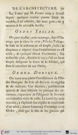 Ordre Dorique