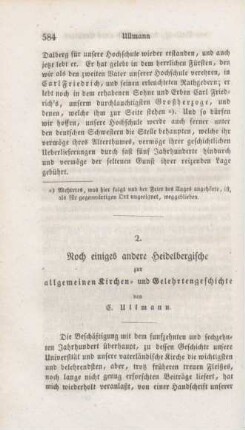 584-596 Heidelbergische Beiträge zur Kirchen- und Gelehrtengeschichte