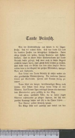 Tante Brünsch