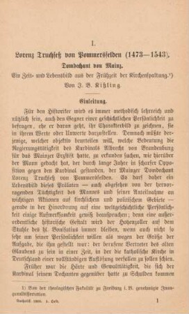 1-27 Lorenz Truchseß von Pommersfelden (1473-1543), Domdechant von Mainz