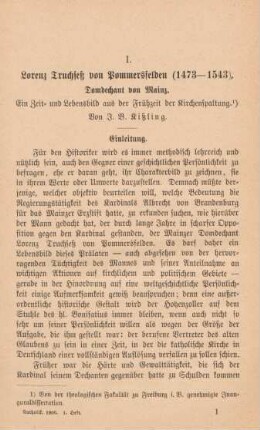 1-27 Lorenz Truchseß von Pommersfelden (1473-1543), Domdechant von Mainz