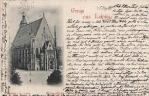 Gruss aus Leipzig : Thomaskirche