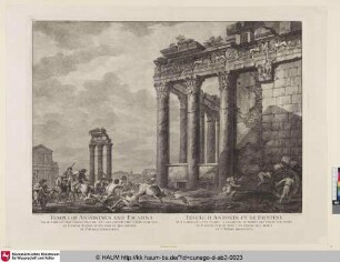 TEMPLE OF ANTONINUS AND FAUSTINA TEMPLE D'ANTONIN ET DE FAUSTINE