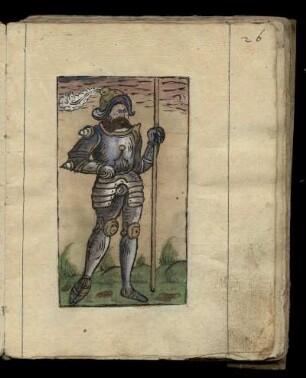 Alexander in Rüstung