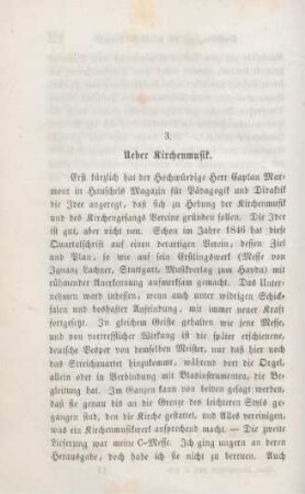 256-259 Ueber Kirchenmusik