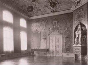 Eisenach, Stadtschloß (1742-1745). Rokokosaal mit Flügel, Nordflügel 1. Stock
