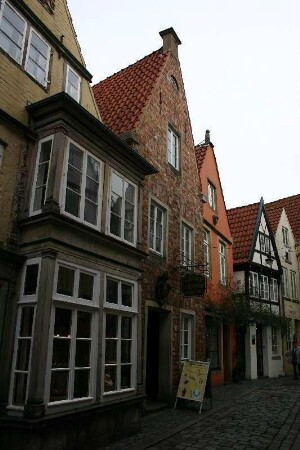Bremen, Altstadt, Schnoor 8, Hinter der Balge