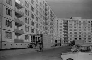 Dresden. Neubaublöcke beim Pirnaischen Platz