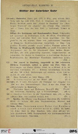 Blätter der Gebrüder Suhr (Nr. 319-330)