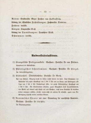 15-18, Universitätsinstitute