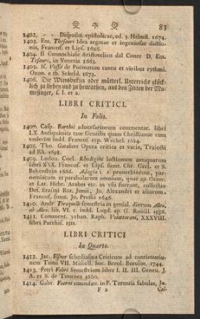 Libri Critici
