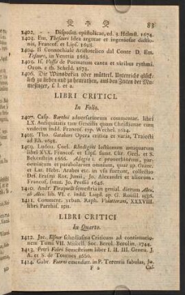 Libri Critici