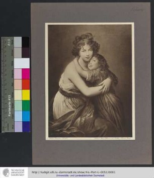 Lebrun: Mme. Lebrun mit Tochter (Louvre: Paris)