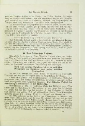 B. Das Ostdeutsche Tiefland
