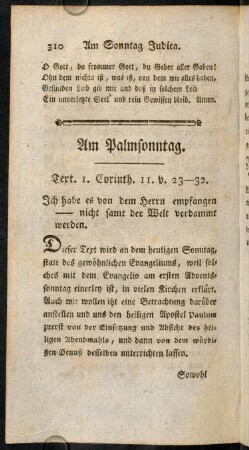 310-326, Am Palmsonntag.