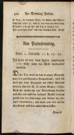310-326, Am Palmsonntag.