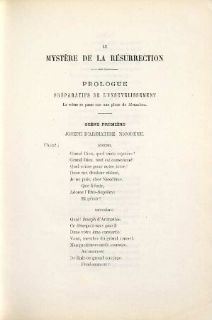 Le mystère de la Résurrection