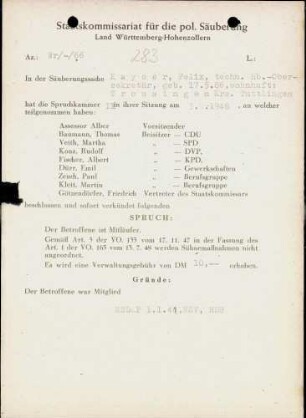 Kayser, Felix
