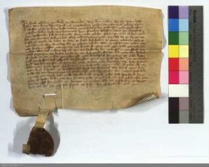 Jacob Elychen, Bürger zu Amöneburg, verkauft dem Deutschen Orden zu Marburg und dem Volpracht Hobeherr seinen Hof zu Wenigen-Selheim, der Vogtsgut...