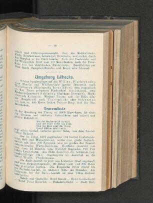 Umgebung Lübecks.