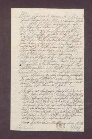 Gültverschreibung von Jakob Steiger von Schwarzach gegen das Kloster Schwarzach