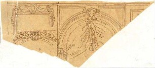 Zocher, Ernst; Architekturstudien - Dekoration (Detail)