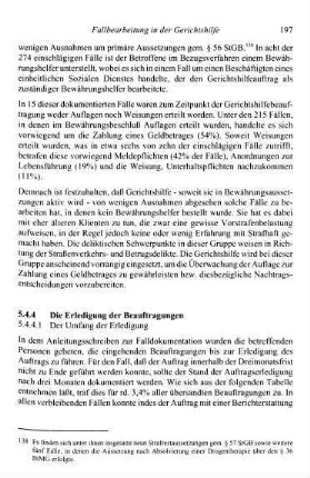 197-212, 5.4.4 Die Erledigung der Beauftragungen