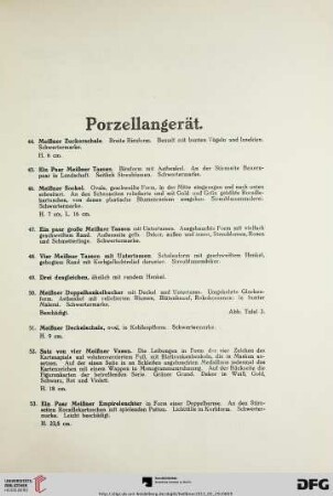 Porzellangerät (Nr.44- 138)