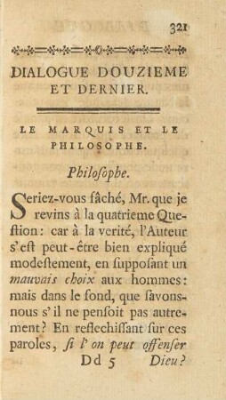 Dialogue Douzieme Et Dernier.