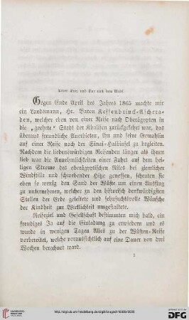 Ueber Suez nach Tur nach dem Wahl