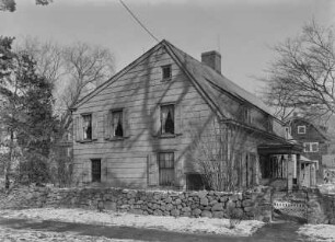 New York, Queens, Flushing, John Bowne House, erbaut um 1661