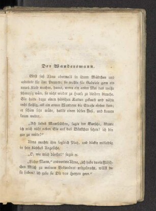 Der Wandersmann.