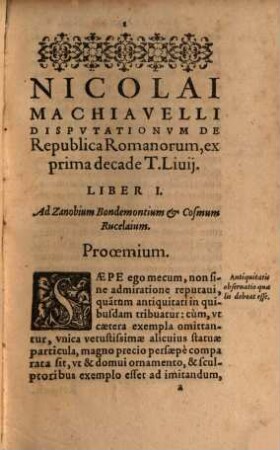 Disputationum de Republica quas discursus nuncupavit Libri III