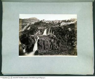 I Rome architectureWasserfall bei Tivoli - Rotes Album I (Architektur antik und modern)