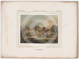 Ansicht von Schloss Laskowitz