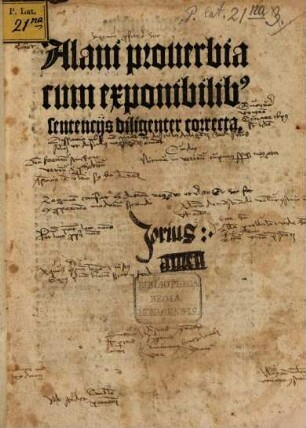Proverbia : cum exponibilibus sententiis