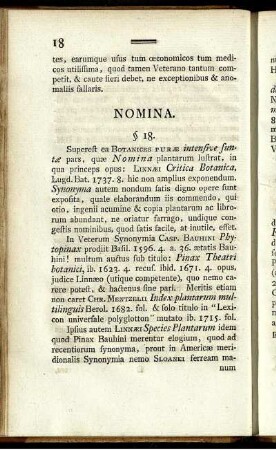 Nomina.