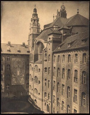 Landgericht I und Amtsgericht I, Berlin-Mitte: Ansicht des Hofes