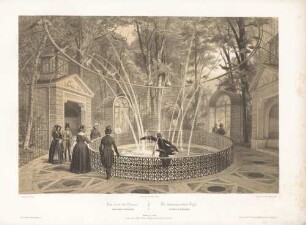 Brunnen im Schlossgarten Schwetzingen