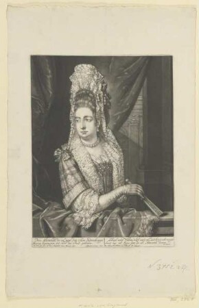 Bildnis der Königin Maria II. von England