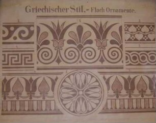 Griechischer Stil - Flachornamente