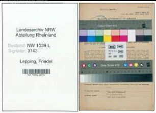 Entnazifizierung Friedel Lepping , geb. 27.03.1904 (Lehrer)